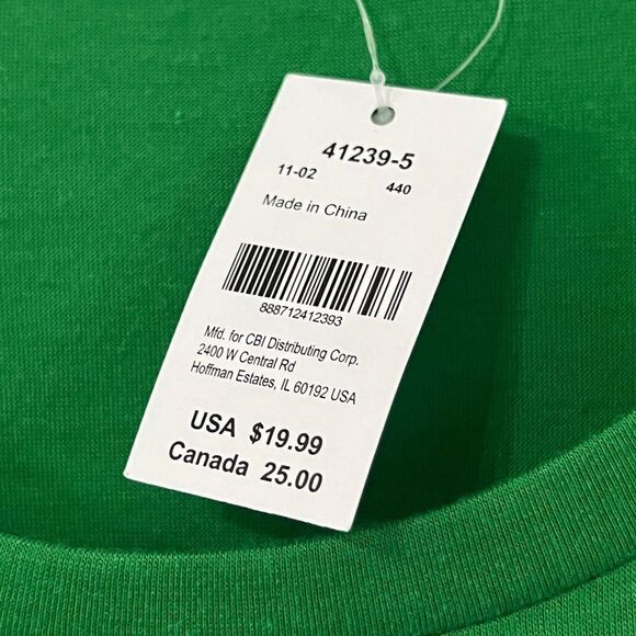 St.‎ Patrick’s Day T-Shirt Oversized Fit - Picture 4 of 5